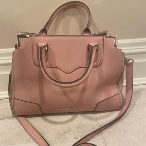 Rebecca Minkoff light pink handbag